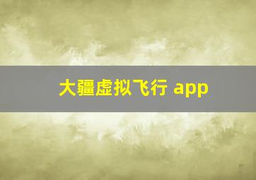 大疆虚拟飞行 app